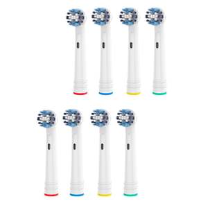 Bathroom Health Beauty: DS BS 8pcs Precision Clean Brush Heads for Oral B