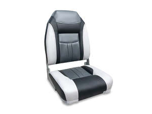Boating Water Sports: Boat Seat X2 Grey/Black