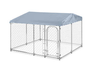 DS Dog Run with Roof - 4m x 4m x 2.3m