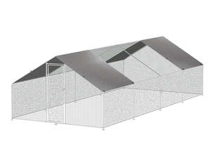 DS 25mm Steel Chicken Coop - 3m x 8m x 2m