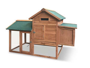 Chicken Coops: Wooden Chicken Coop - 152cm