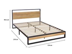 Bed Frames: Whistler Queen Bed with L30 Mattress