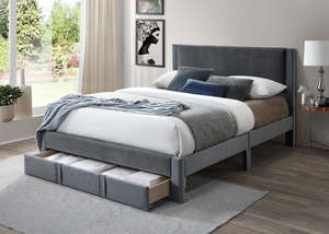 Bed Frames: Rae Queen Bed with L30 Mattress