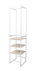 Wardrobes: Delani Open Wardrobe with Shelves