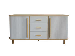 Buffet Sideboards: Marama Tambour Buffet Table - 140 cm