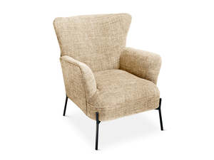 Occasional Chairs: Leisure Chair 1613 Linen Beige