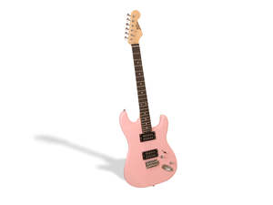 Acoustic Guitar: Electric Guitar Pink