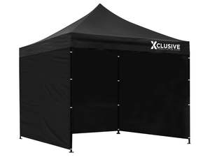 Gazebo Shade: Xclusive Gazebo D 3x3m BLACK