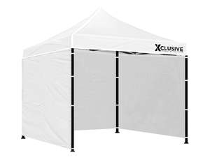 Gazebo Shade: Xclusive Gazebo D 3x3m WHITE with bonus carry bag