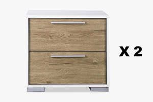 Brooklyn Bedside Table x 2