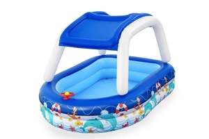 Bestway: Bestway Family Pool with Canopy + ZURU X-Shot Water Fast-Fill S1 Medium