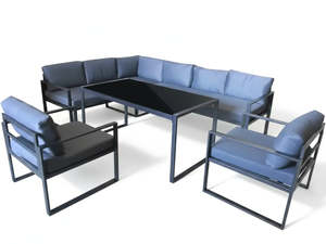 5pc Outdoor Corner Sofa Set PE