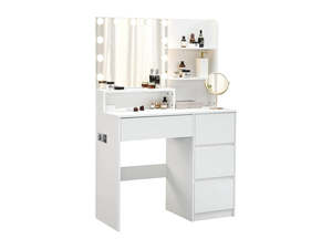 Makeup Vanity Desk - White