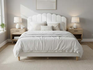 Best Sellers 1: Shelley Boucle Bed Frame - Queen