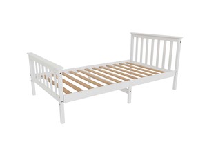 DS New Hampshire Bed Frame King Single White