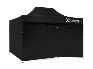 Best Sellers 1: Xclusive Gazebo D 3x4.5m BLACK with bonus carry bag