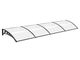 Clear Window Awning 150cm x 400cm