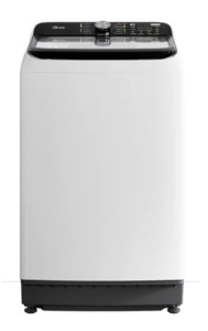 Laundry: T Midea 9kg top loader Rear control Washing Machine