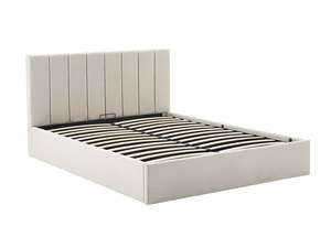 DS Shawnee Storage Bed Frame Beige - Queen