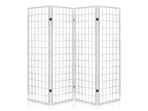 Room divider E P1 4 panel White