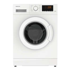 Laundry: T Parmco WASHING MACHINE 8KG WHITE FRONTLOAD