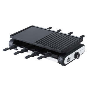 Bbq: Grillz 1400W Electric BBQ Grill w/ 7 Cooking Pans