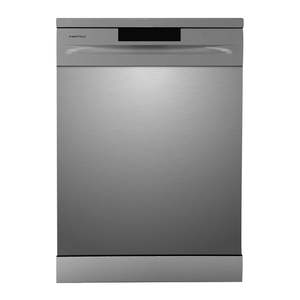 Appliances: T Parmco 600mm Stainless Steel Freestanding Dishwasher, LED Display