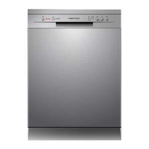 T Parmco 600mm Stainless Steel Economy Freestanding Dishwasher