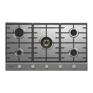 Parmco GAS COOKTOP SERIES7 900MM STAINLESS 4BURNER+WOK