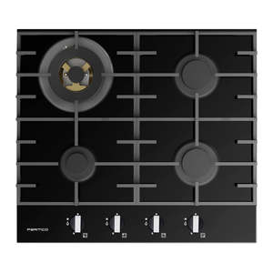 Parmco GAS COOKTOP SERIES7 600MM GLASS 3BURNER+WOK