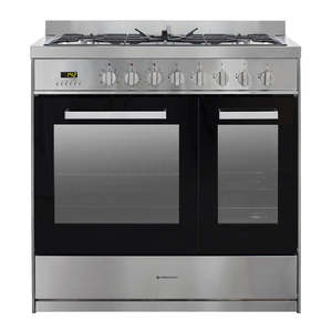 T Parmco FREESTANDING STOVE 900MM STAINLESS GAS 1.5OVEN