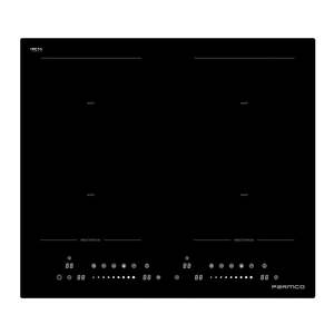 Parmco COOKTOP SERIES6 600MM BLACK INDUCTION ZONELESS 4 BURNER