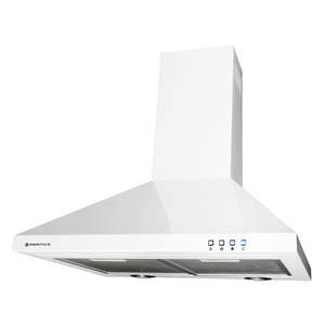 Rangehoods: T Parmco RANGEHOOD CANOPY 600MM WHITE 1000M3H