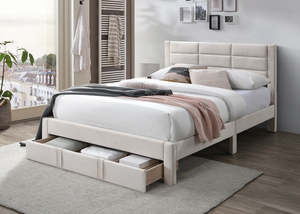 Hernan Bed with Euro Top L30 Mattress - Queen