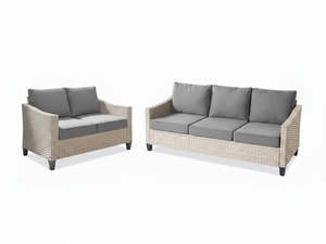 Sanstar 2-Piece Patio Set - Grey