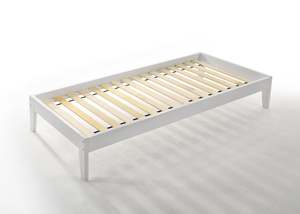 Sovo Bed Frame White - Single