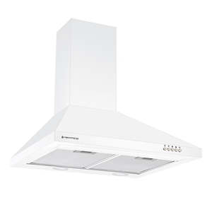 T Parmco RANGEHOOD CANOPY 600MM WHITE 500M3H