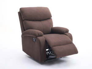 DS Giselle Boucle Recliner Chair - Brown