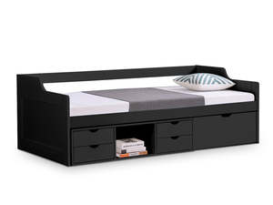 DS Herb Daybed with Drawers - Black