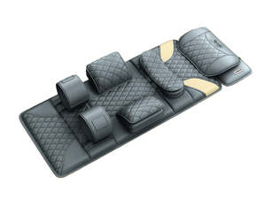 Novello Full Body Massage Mat with Air Press Calf Band - Dark Grey