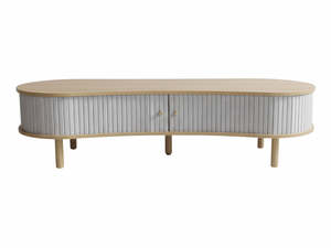 Mothers Day Specials: Ayla Tambour Entertainment Unit - 140 cm