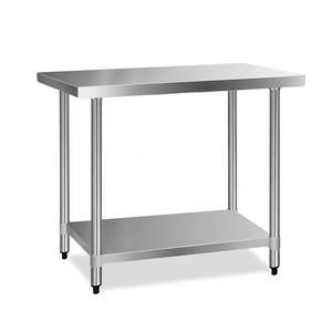 All: Cefito 1219x610mm Stainless Steel Kitchen Bench 430
