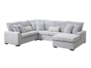 Voiron Sectional Sofa - Grey