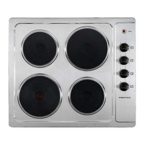 Cooktops: Parmco COOKTOP SERIES1 600MM STAINLESS PLATE 4 BURNER