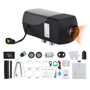 Zyber Excl Discounted: Diesel Air Heater 12-24V 2KW Remote Control for Car Bus RV Black