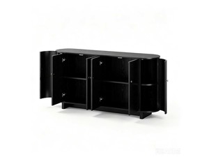 All: DS Black Buffet Cabinet - 160 cm