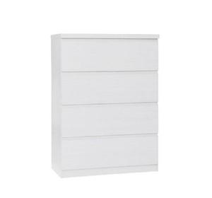 All: Tiko 4-Drawer Tallboy - White
