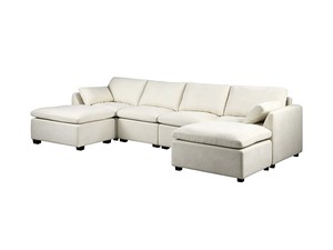DS Jonpony 6-Piece Modular Sofa Set - Beige