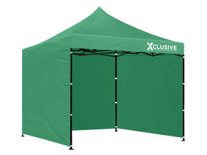 Gazebo Shade: Xclusive Gazebo with Carry Bag 3m x 3m - Green