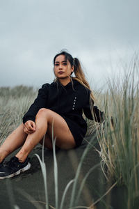 Womens Hoodie - Black